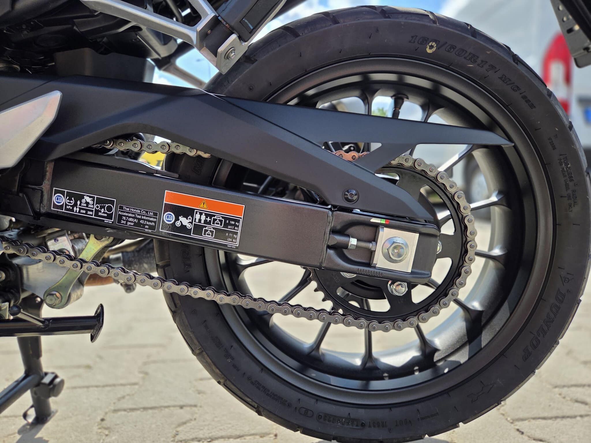 Honda CB500X 2023, 1. majitel